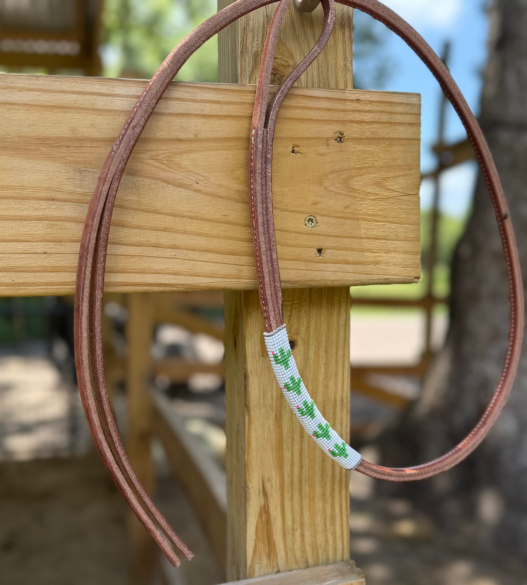 Cactus Beaded Over Under Whip