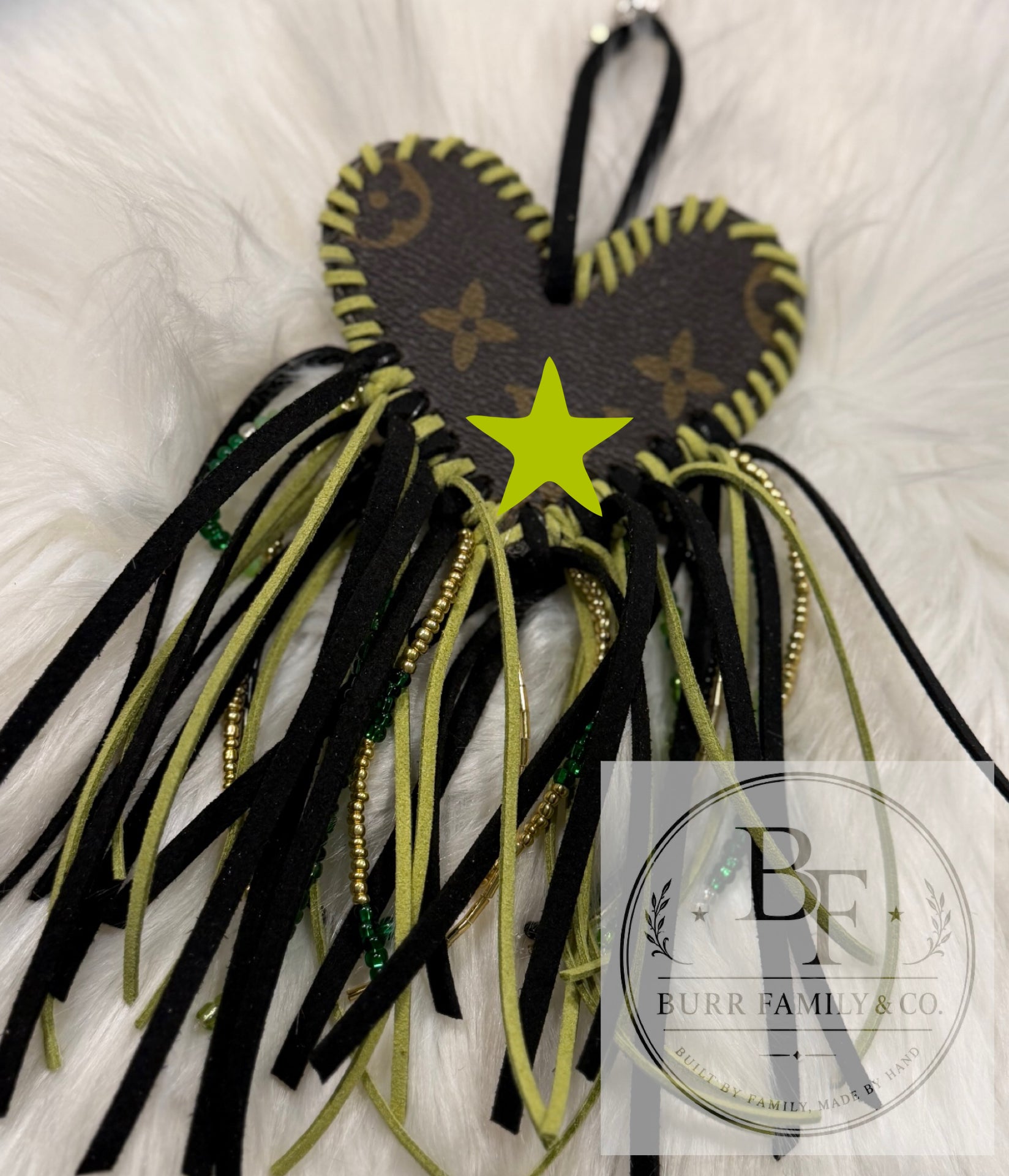 Premium Heart Shaped Saddle/Purse Charm