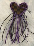 Designer-Inspired Saddle/Purse Charm