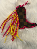 Cowgirl Barbie Designer-Inspired Saddle/Purse Charm