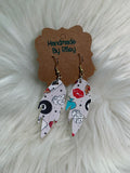 Lucky Cowgirl Faux Leather Earrings