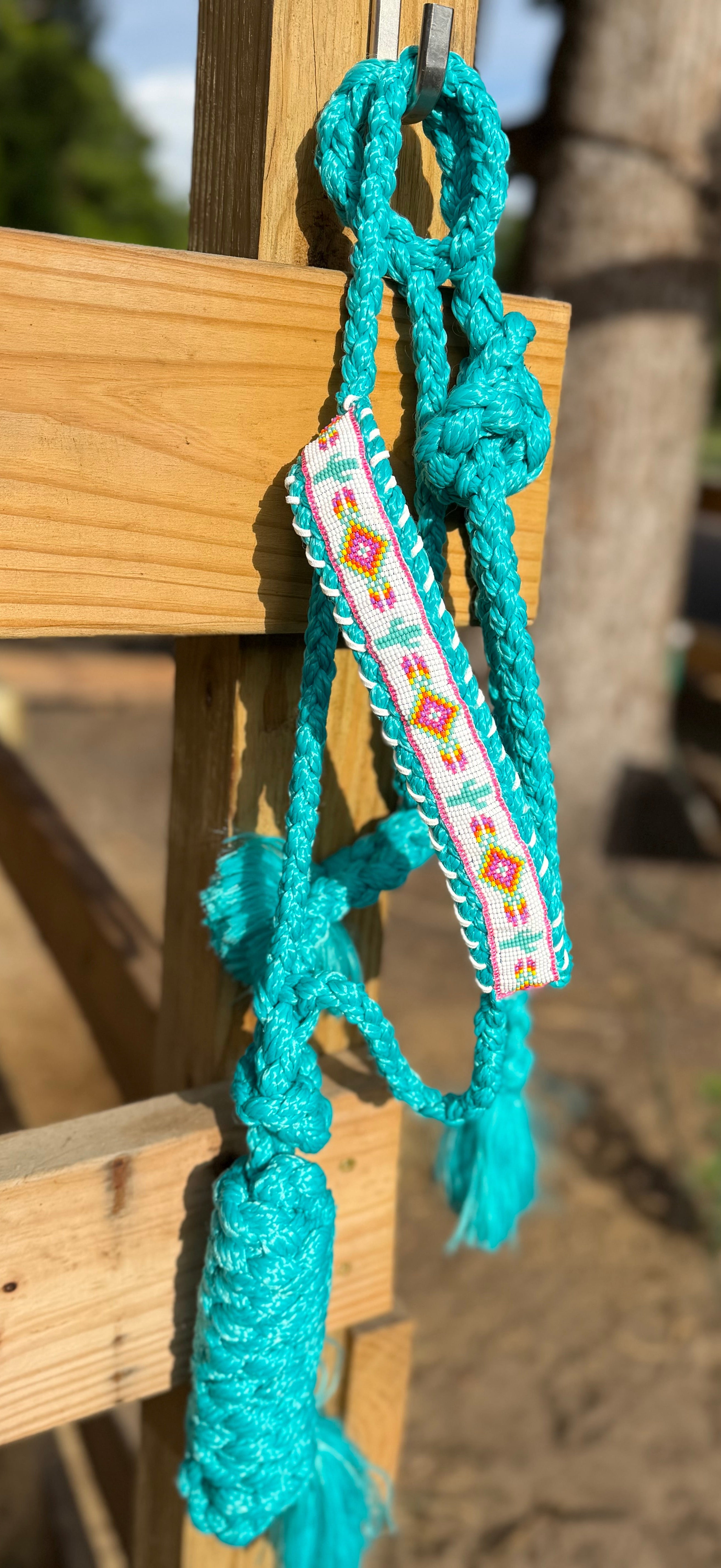 Cactus Blossom Beaded Halter