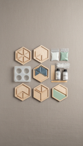 Geometric Wood & Resin Coaster Kit